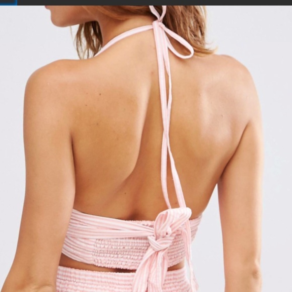 ASOS🌸Wrap Crop top - Picture 2 of 6
